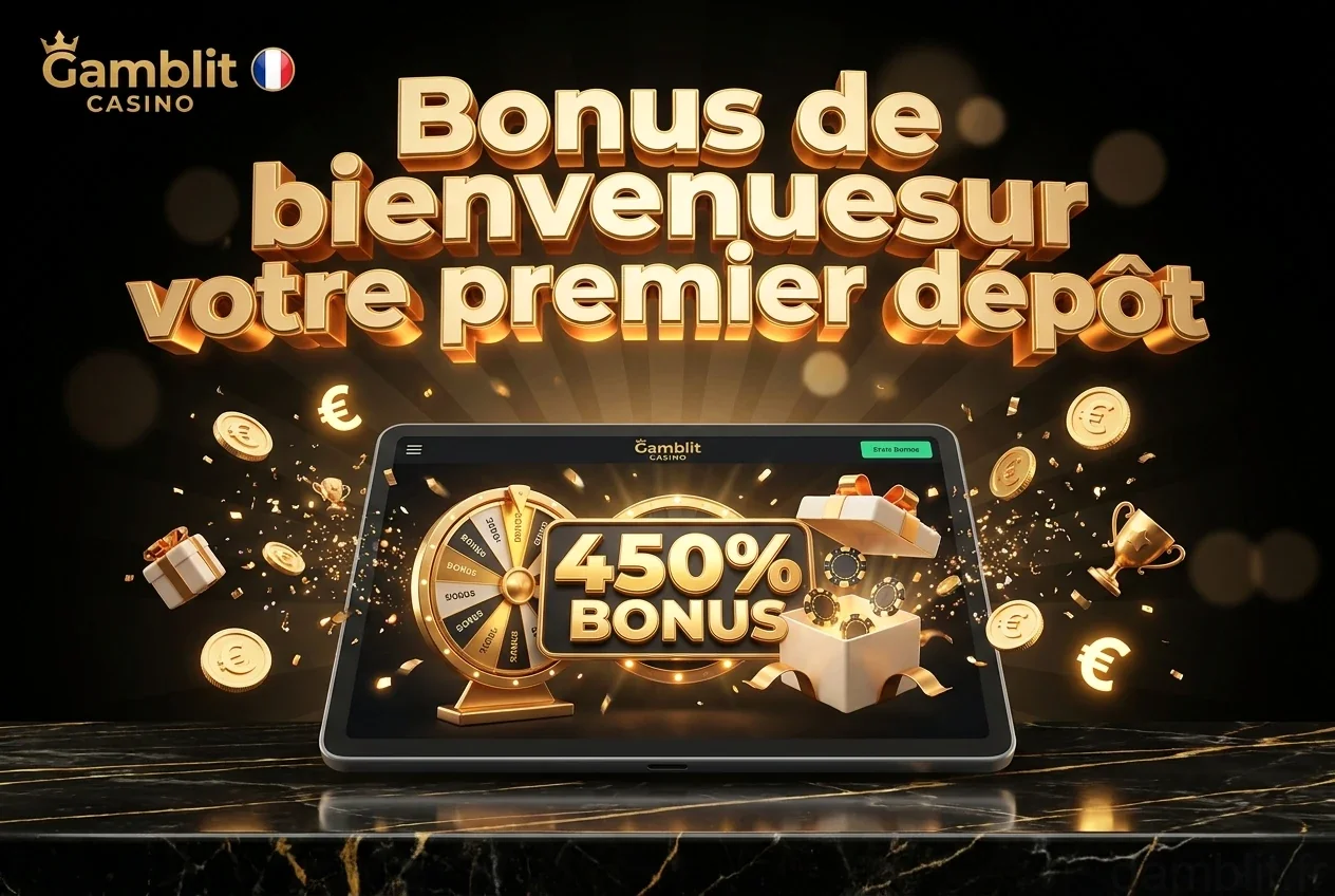 Bonus de bienvenuesur votre premier dépôt